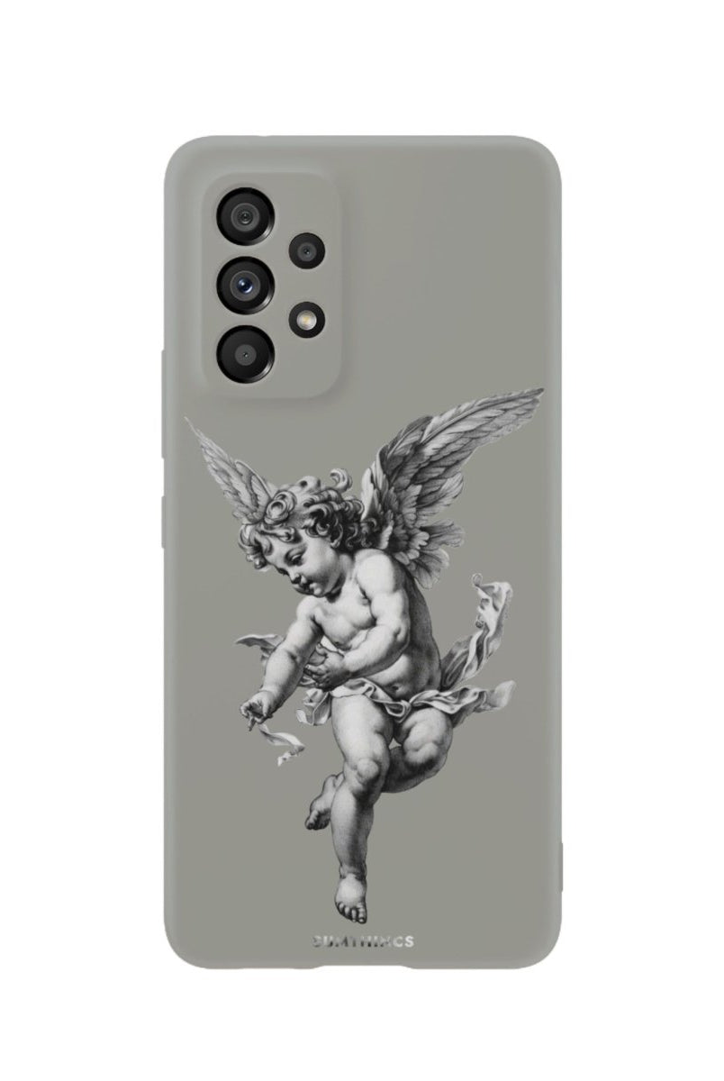 Samsung A73 Angel Premium Telefon Kılıfı Gri - SUMTHINCS