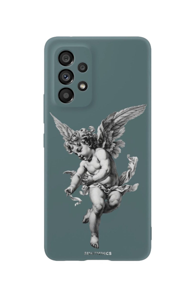 Samsung A73 Angel Premium Telefon Kılıfı Kaktüs Yeşili - SUMTHINCS