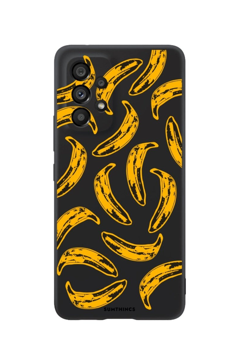 Samsung A73 Bananas Premium Telefon Kılıfı Siyah - SUMTHINCS