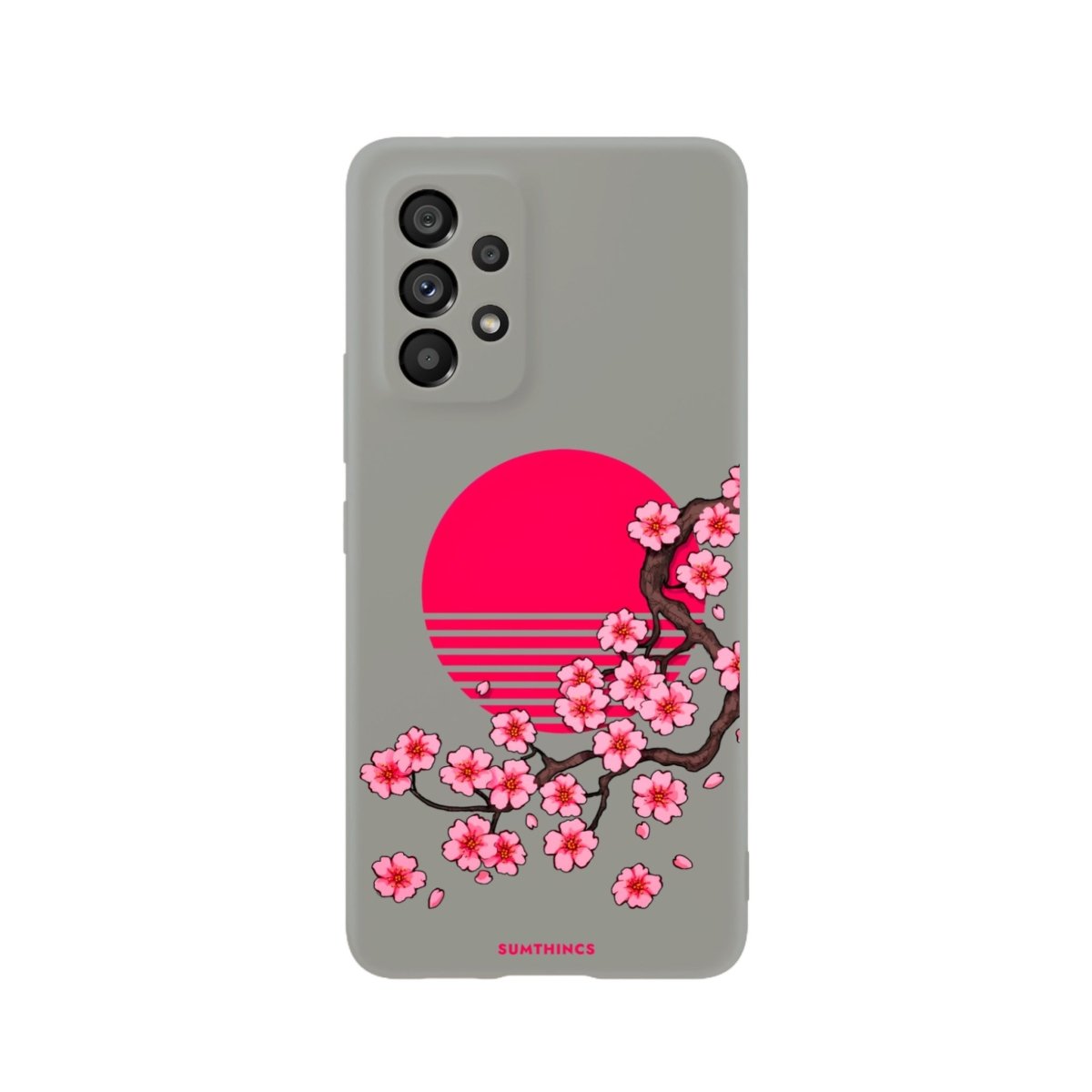 Samsung A73 Cherry Blossom Dawn Premium Telefon Kılıfı - SUMTHINCS