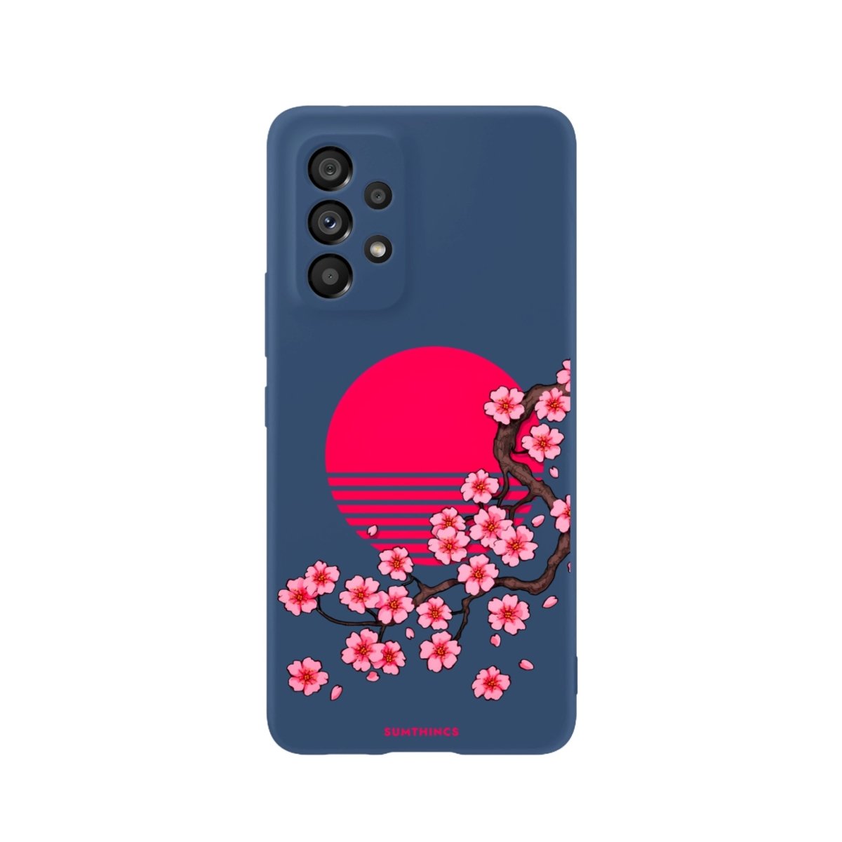 Samsung A73 Cherry Blossom Dawn Premium Telefon Kılıfı - SUMTHINCS
