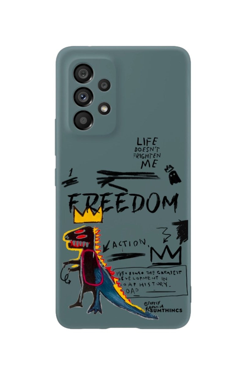 Samsung A73 Freedom Premium Telefon Kılıfı Kaktüs Yeşili - SUMTHINCS