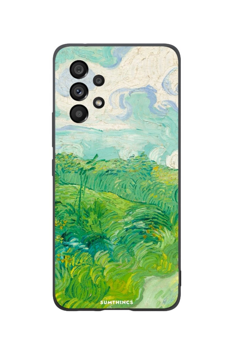 Samsung A73 Green Wheat Fields Premium Telefon Kılıfı - SUMTHINCS