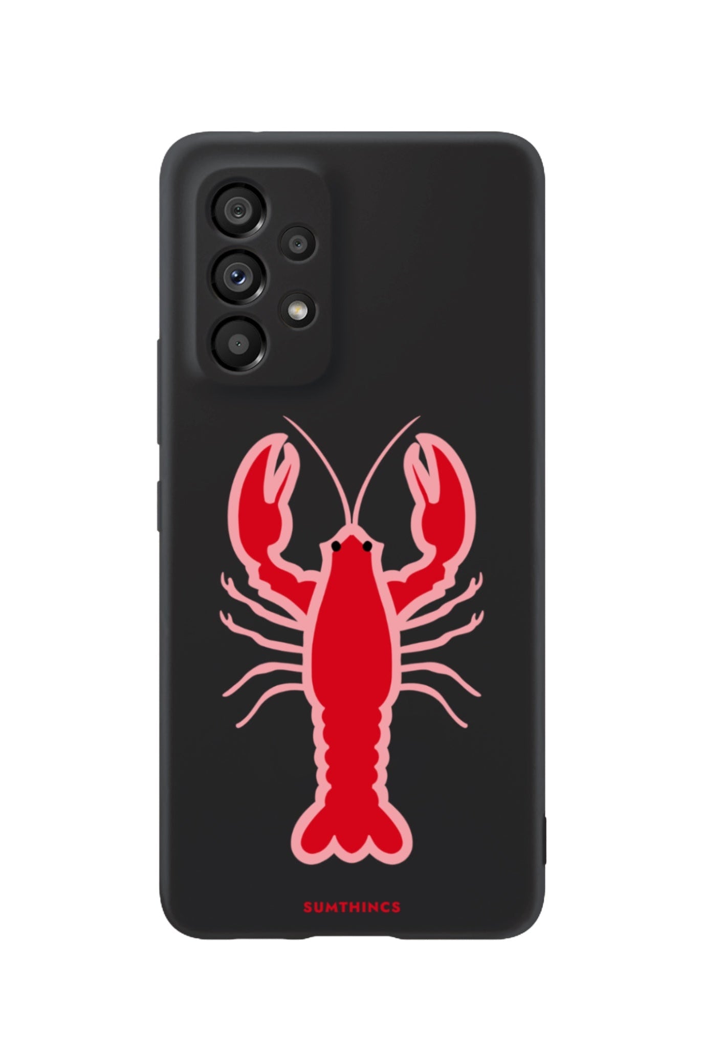 Samsung A73 Lobster Premium Telefon Kılıfı Siyah - SUMTHINCS