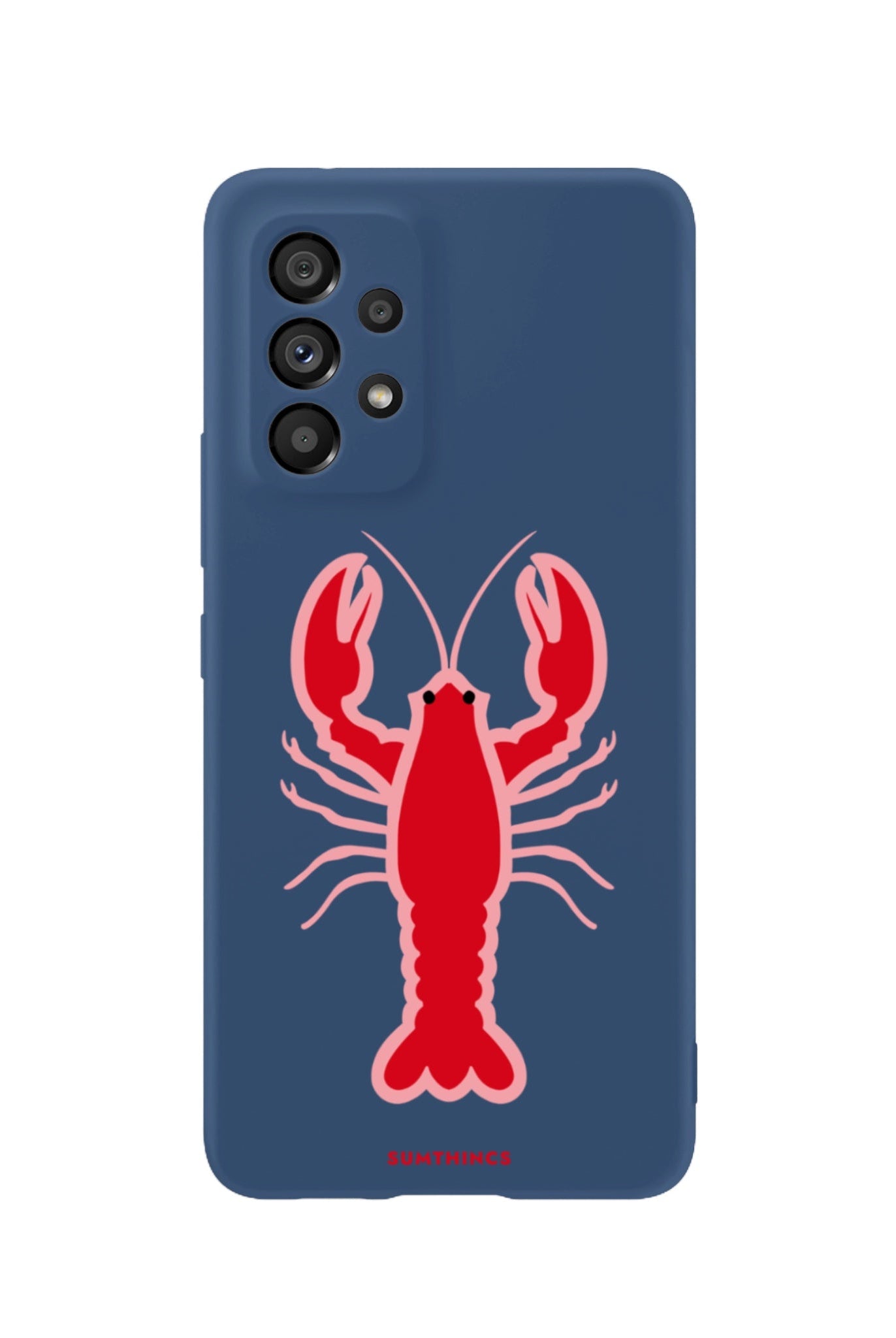 Samsung A73 Lobster Premium Telefon Kılıfı Pasifik Mavi - SUMTHINCS