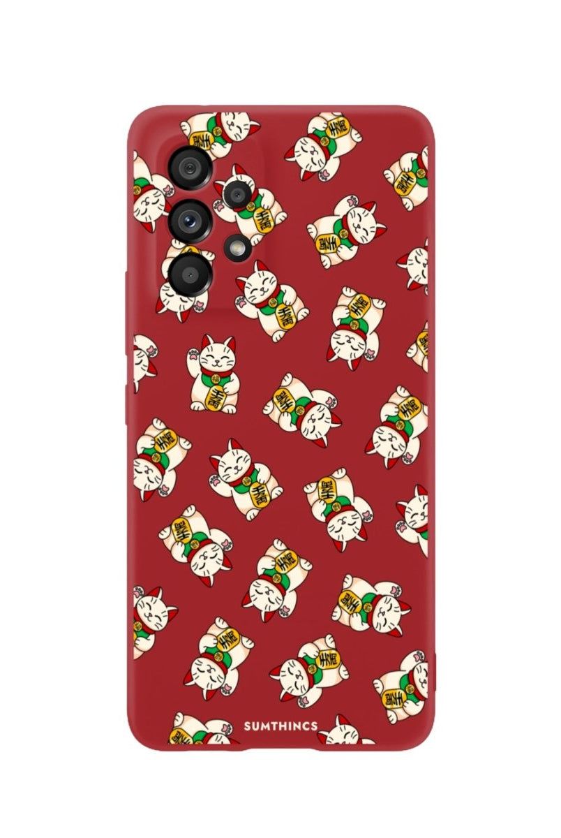 Samsung A73 Maneki Neko Premium Telefon Kılıfı - SUMTHINCS