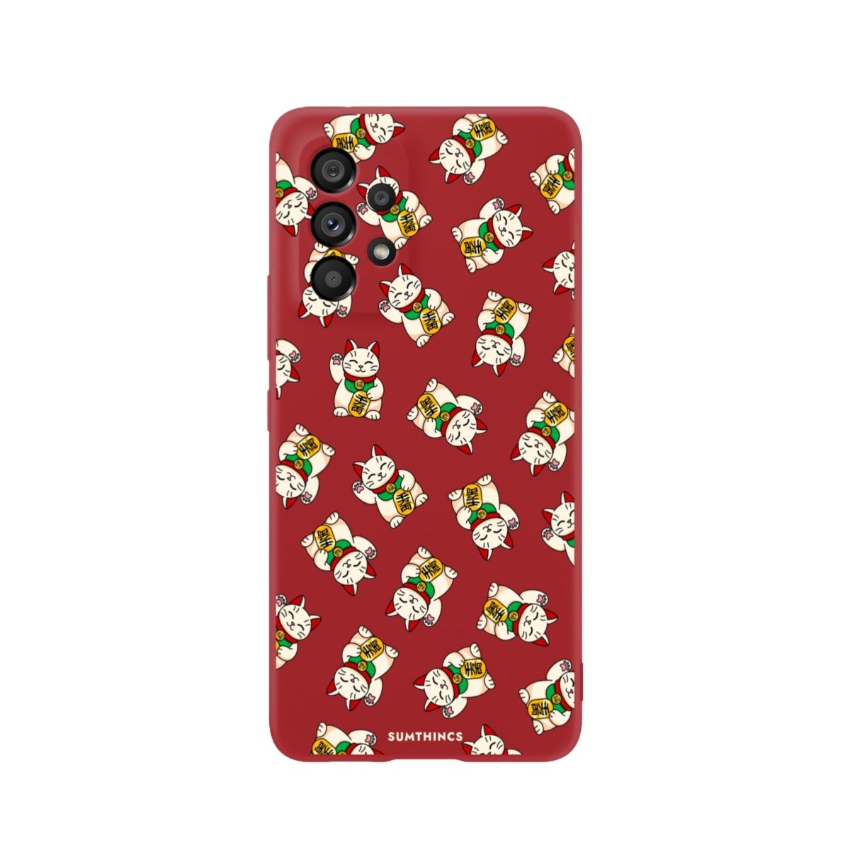 Samsung A73 Maneki Neko Premium Telefon Kılıfı - SUMTHINCS