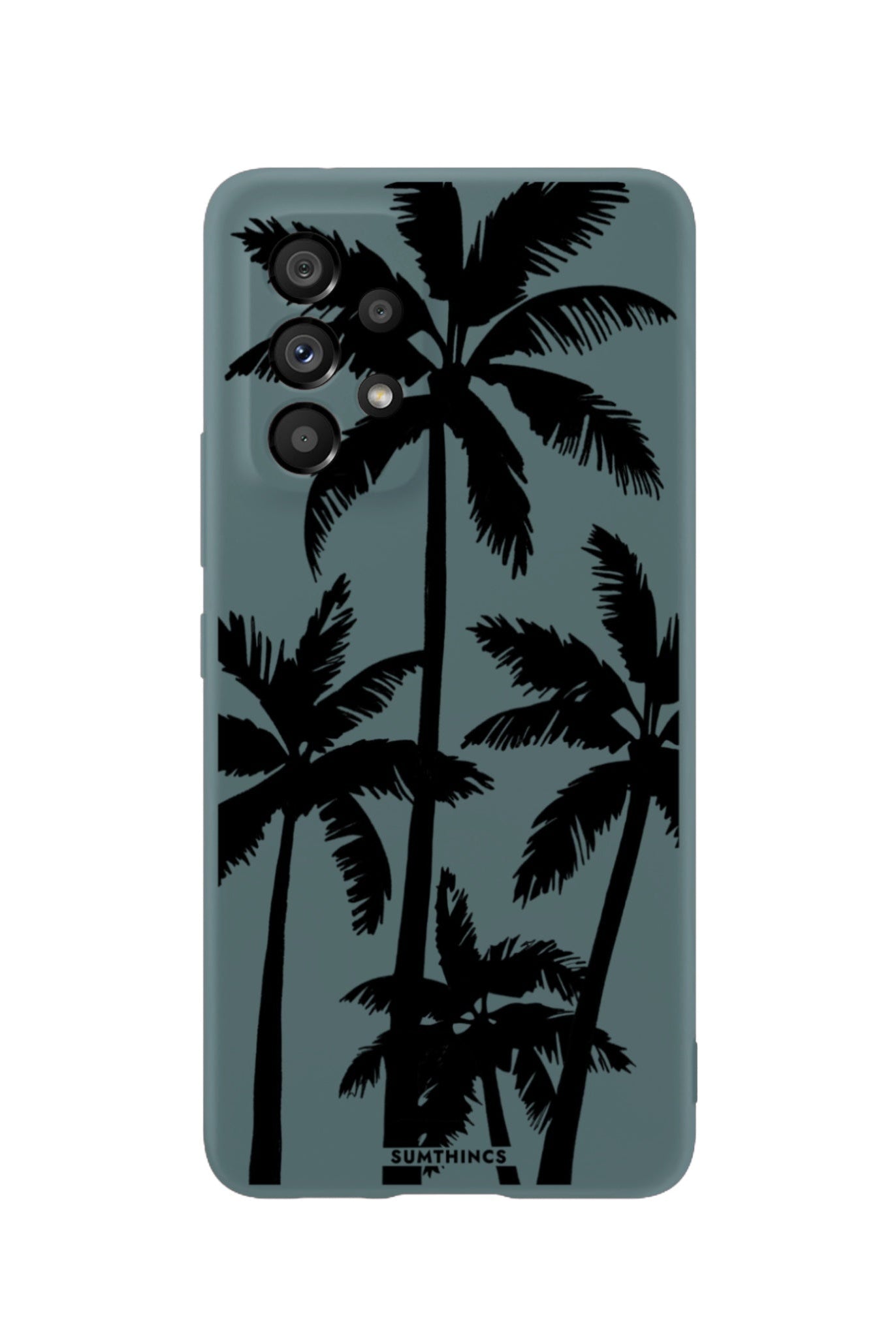 Samsung A73 Palm Trees Premium Telefon Kılıfı Kaktüs Yeşili - SUMTHINCS