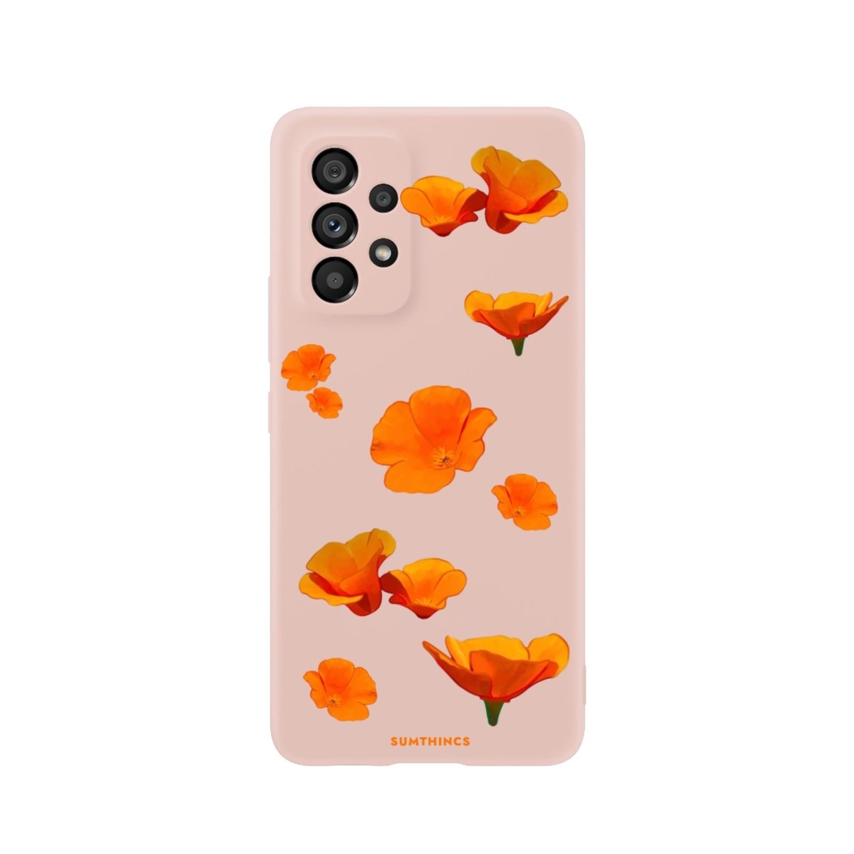 Samsung A73 Poppies Premium Telefon Kılıfı - SUMTHINCS