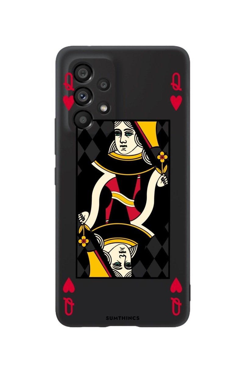 Samsung A73 Queen Premium Telefon Kılıfı Siyah - SUMTHINCS