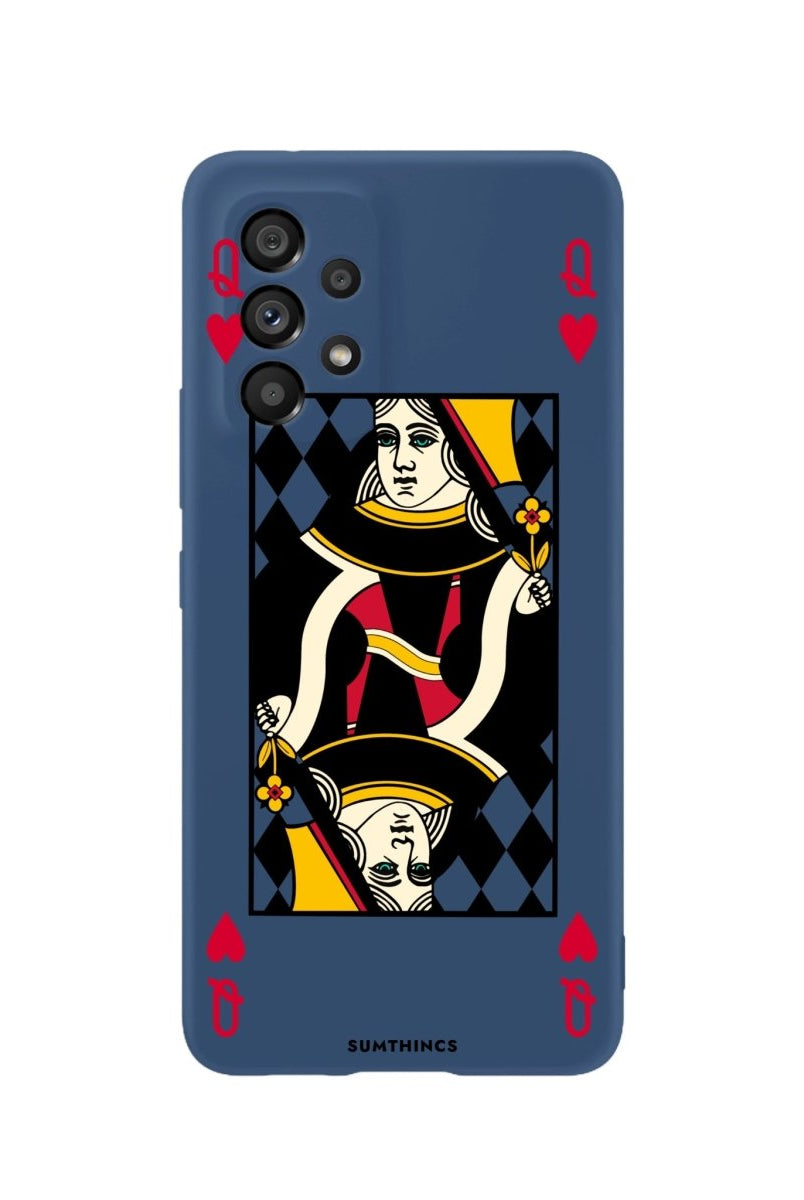 Samsung A73 Queen Premium Telefon Kılıfı Pasifik Mavi - SUMTHINCS