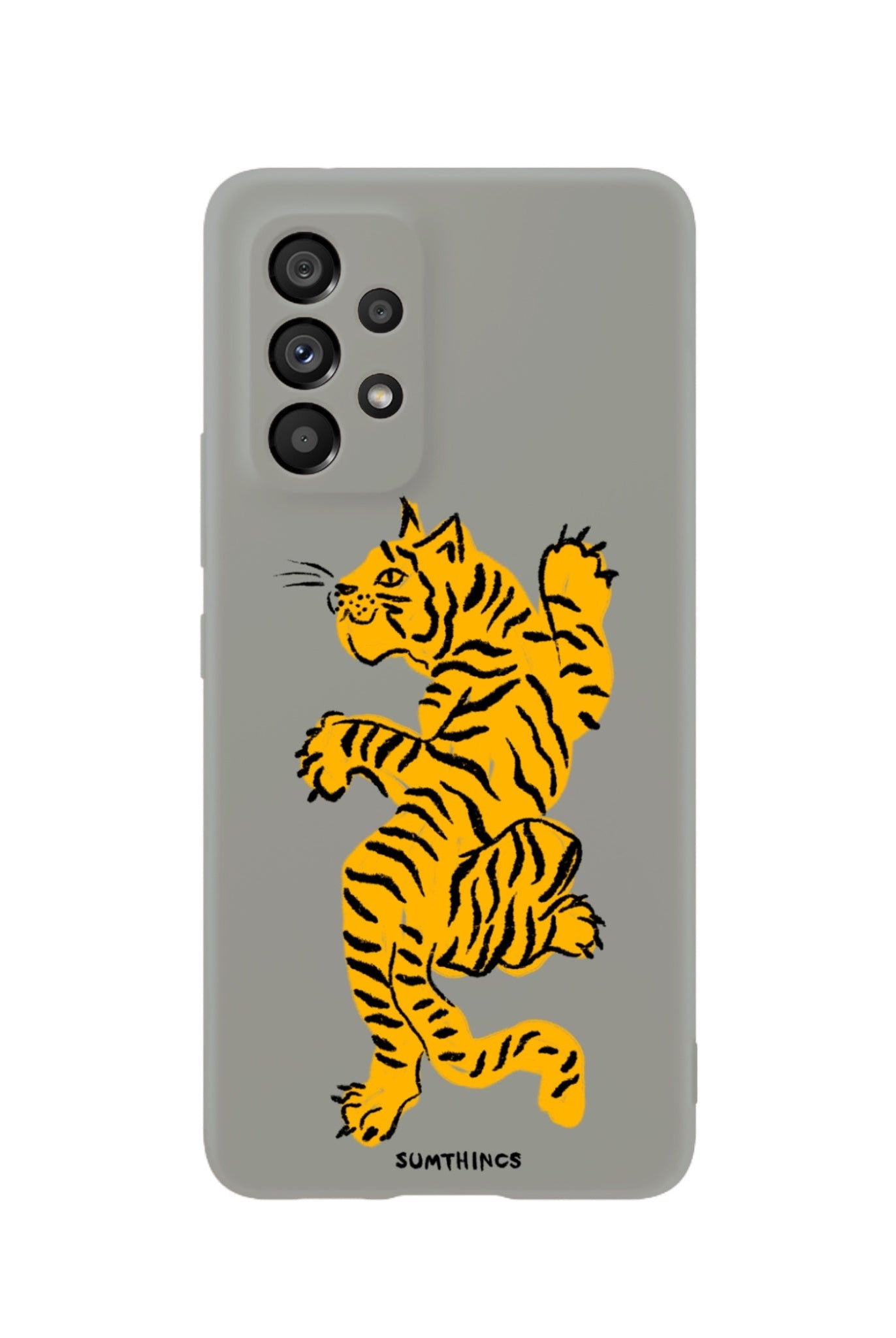 Samsung A73 Roar Premium Telefon Kılıfı Gri - SUMTHINCS
