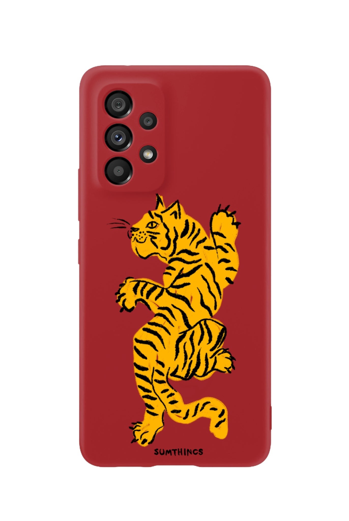 Samsung A73 Roar Premium Telefon Kılıfı Kırmızı - SUMTHINCS