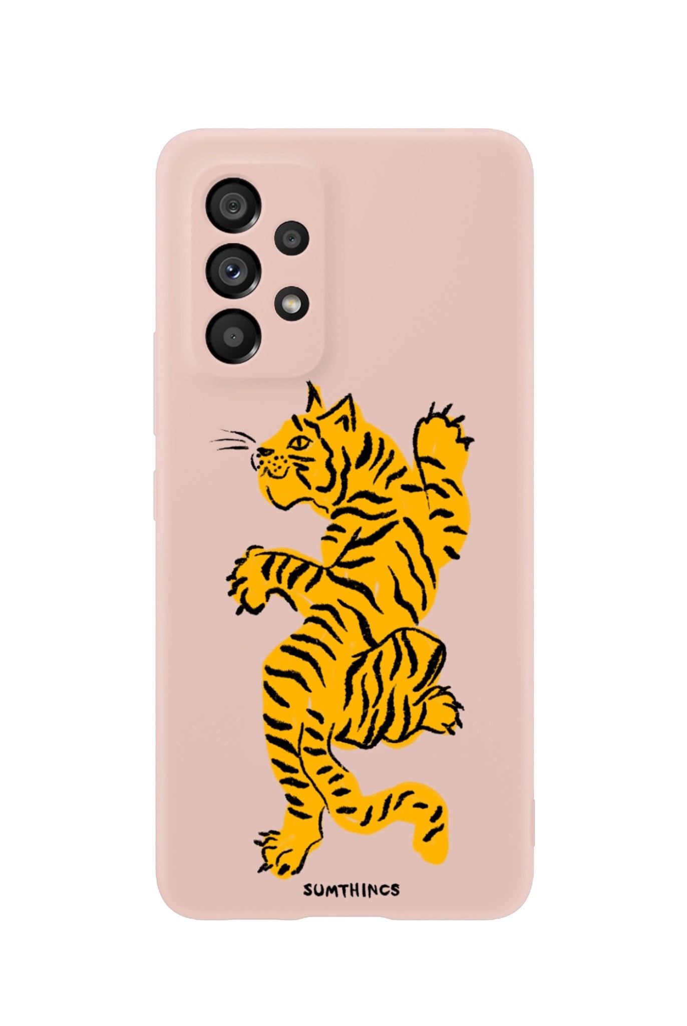 Samsung A73 Roar Premium Telefon Kılıfı Bej - SUMTHINCS