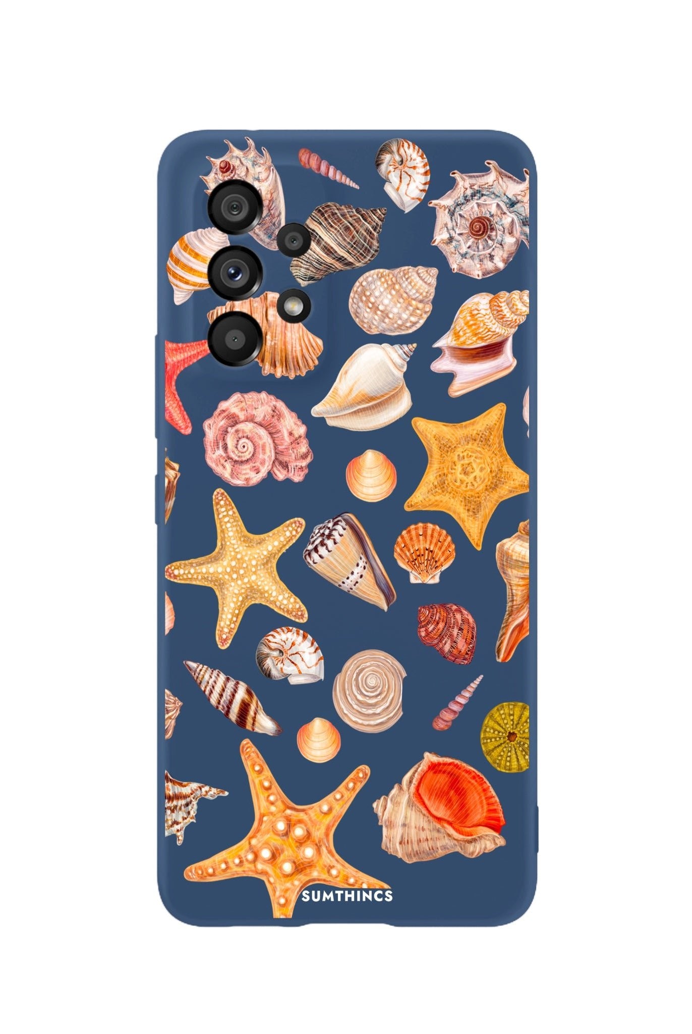 Samsung A73 Shells Premium Telefon Kılıfı Pasifik Mavi - SUMTHINCS