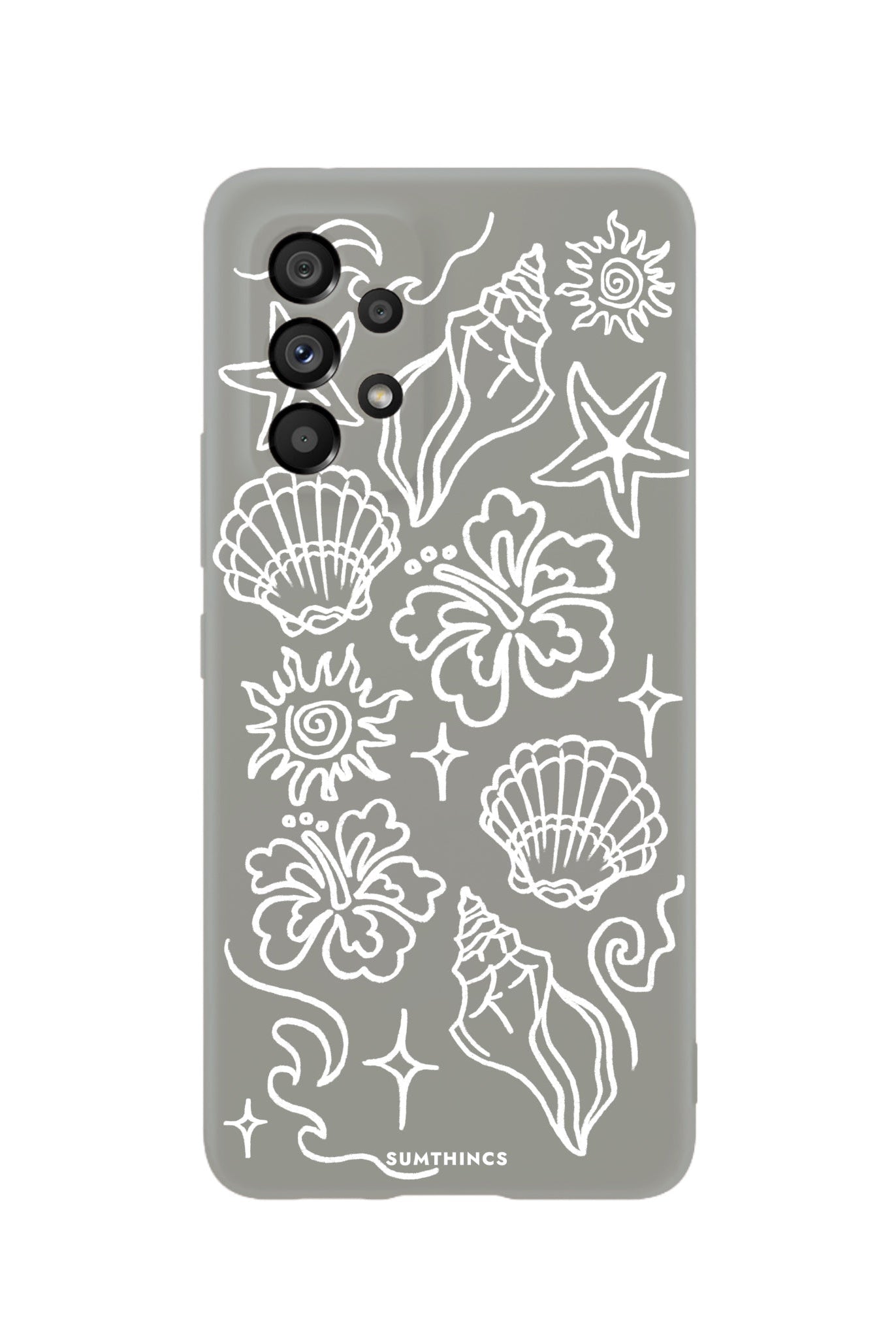 Samsung A73 Summer Sketch Premium Telefon Kılıfı - SUMTHINCS