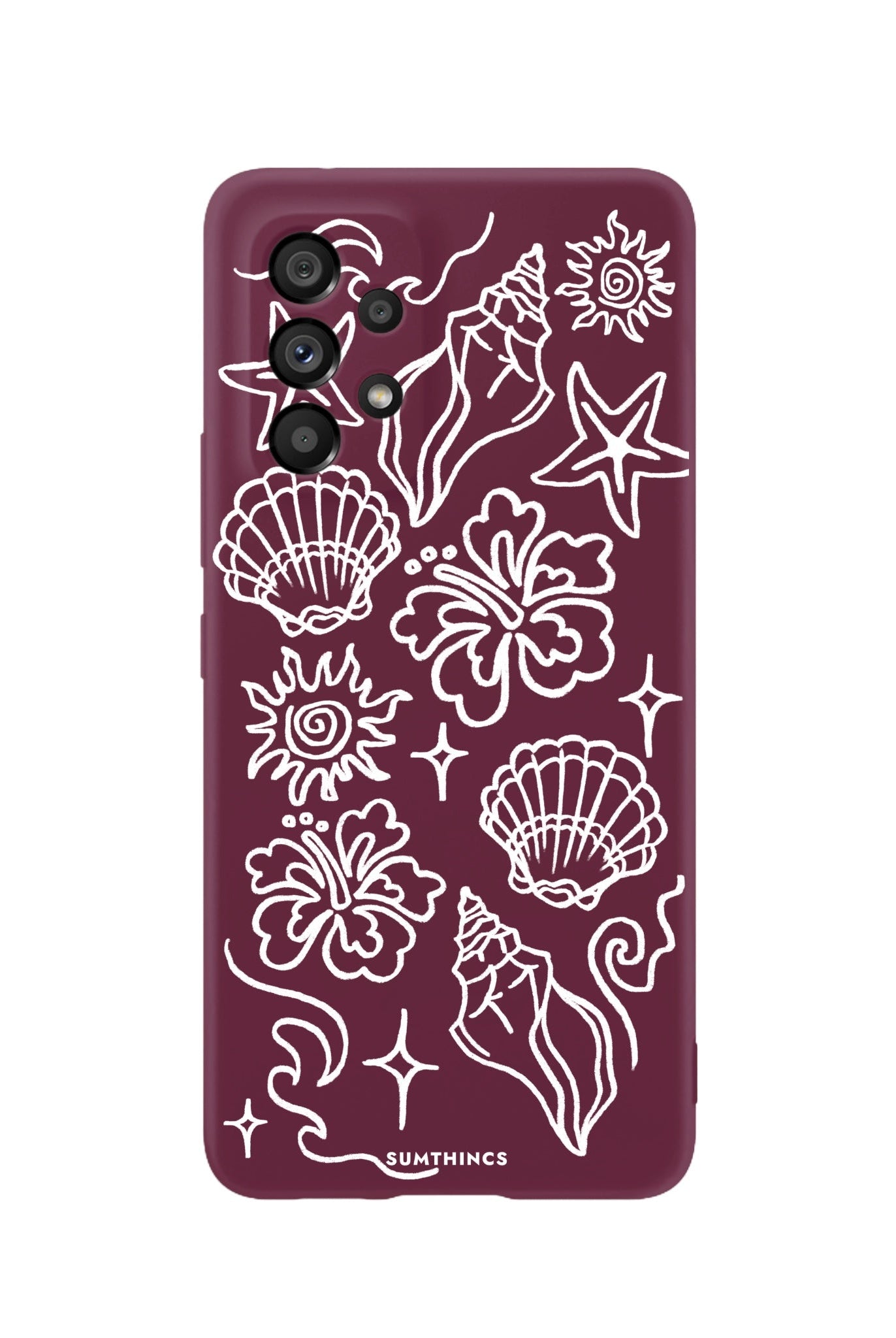 Samsung A73 Summer Sketch Premium Telefon Kılıfı - SUMTHINCS