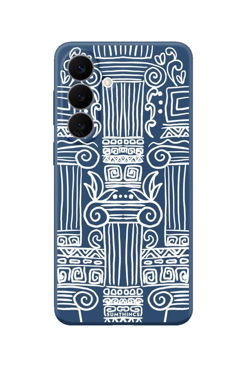 Samsung Aegea Premium Telefon Kılıfı Pasifik Mavi - Sumthincs