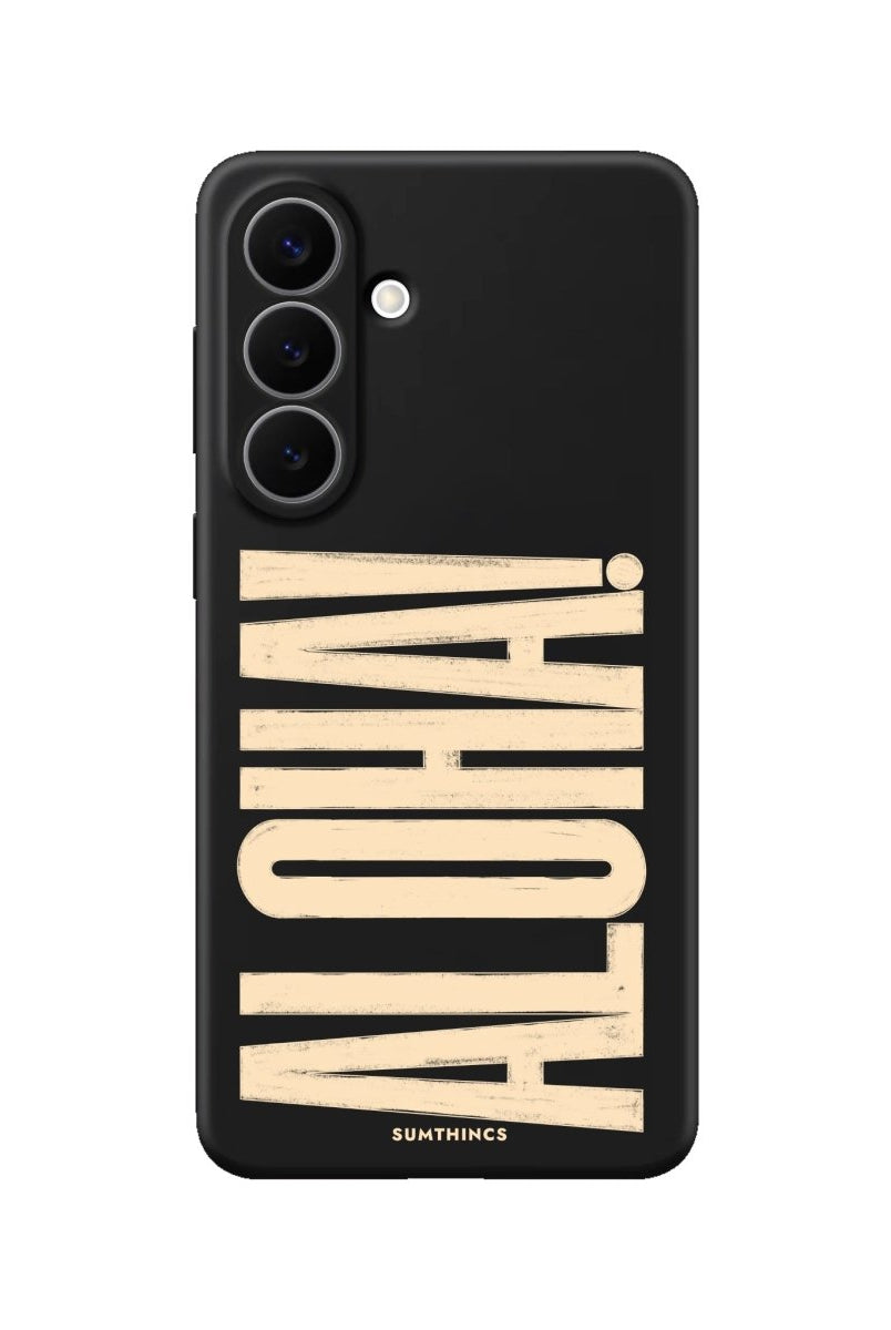 Samsung ALOHA Premium Telefon Kılıfı Siyah - Sumthincs