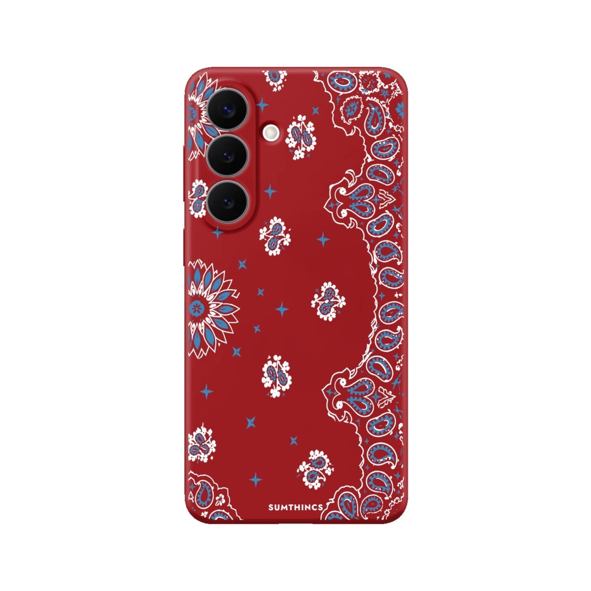 Samsung Blue Rodeo Premium Telefon Kılıfı Kırmızı - Sumthincs