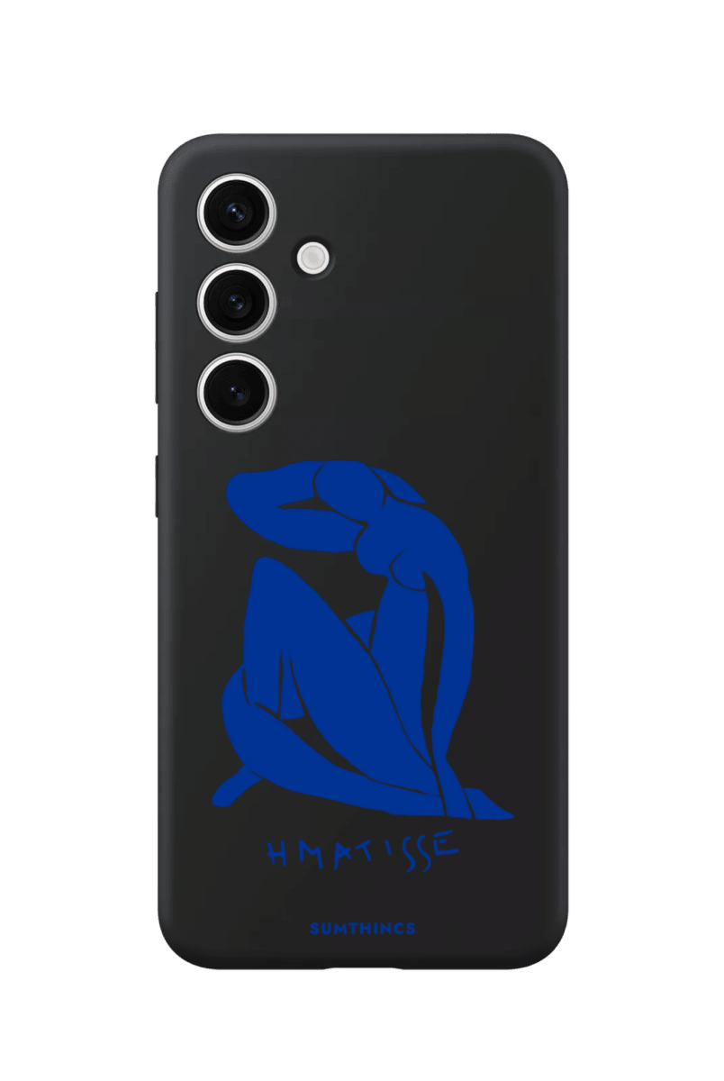 Samsung Blue Woman Premium Telefon Kılıfı Siyah - Sumthincs