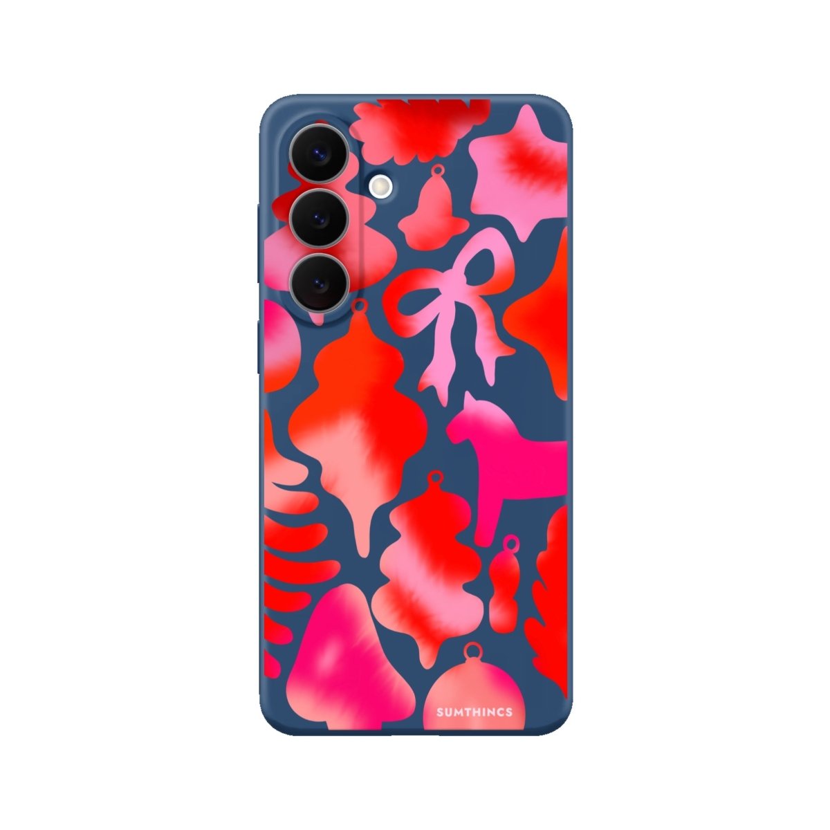 Samsung Blush Bells Premium Telefon Kılıfı Pasifik Mavi - Sumthincs