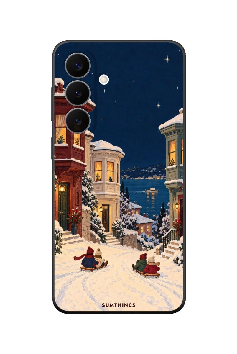 Samsung Bosphorus Christmas Premium Telefon Kılıfı - Sumthincs