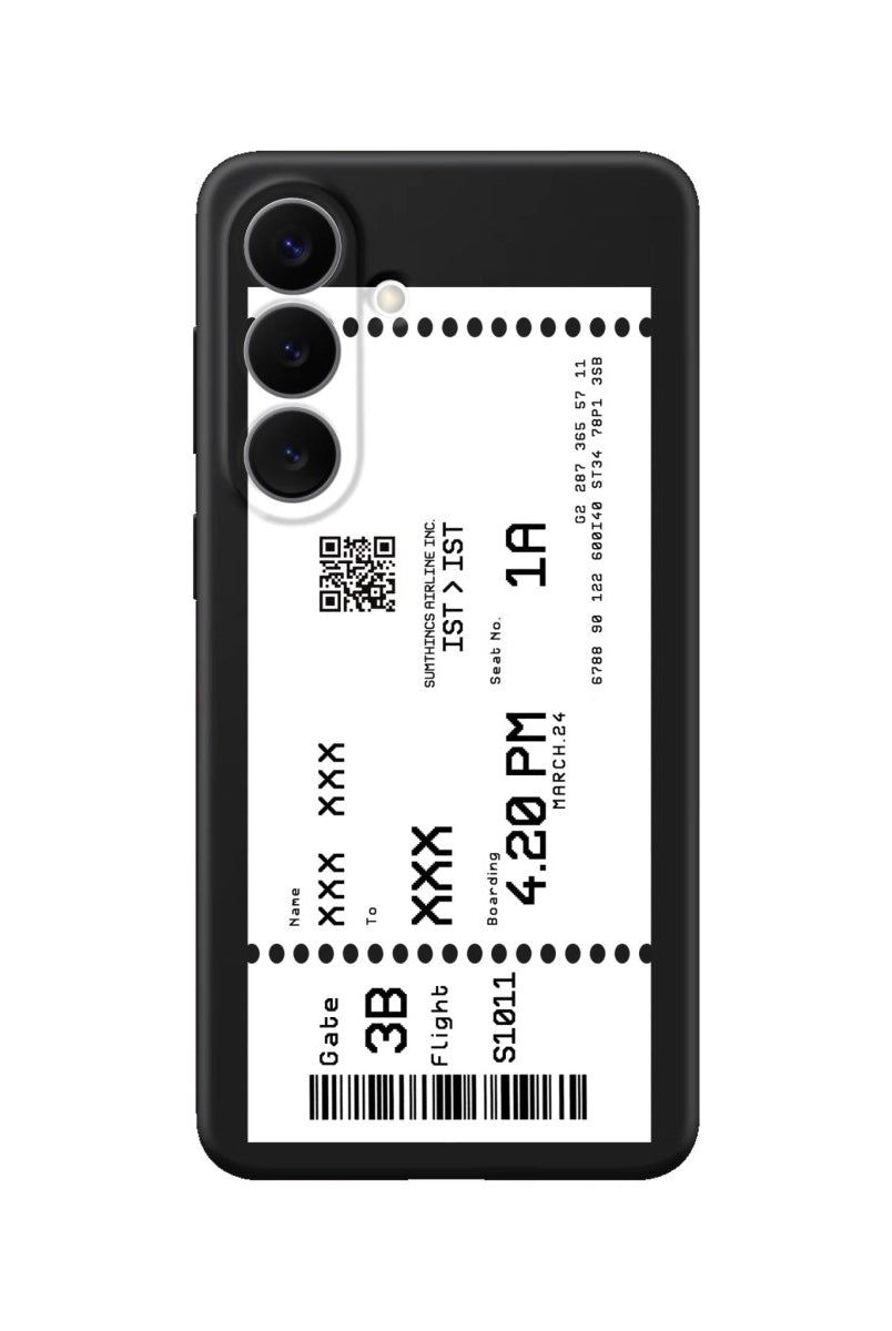 Samsung Custom Ticket Kişiye Özel Premium Telefon Kılıfı - Sumthincs