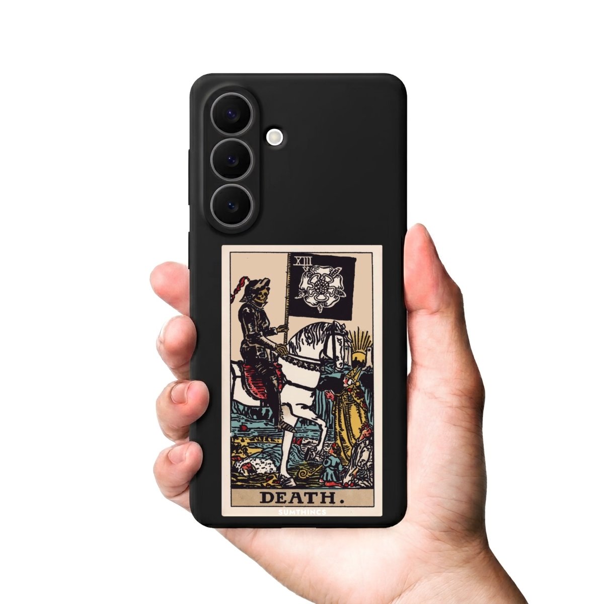 Samsung Death Premium Telefon Kılıfı Gri - Sumthincs