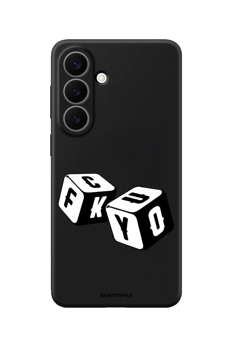 Samsung Fck You Premium Telefon Kılıfı Siyah - Sumthincs