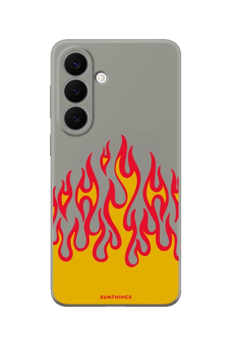 Samsung Flamme Premium Telefon Kılıfı Gri - Sumthincs