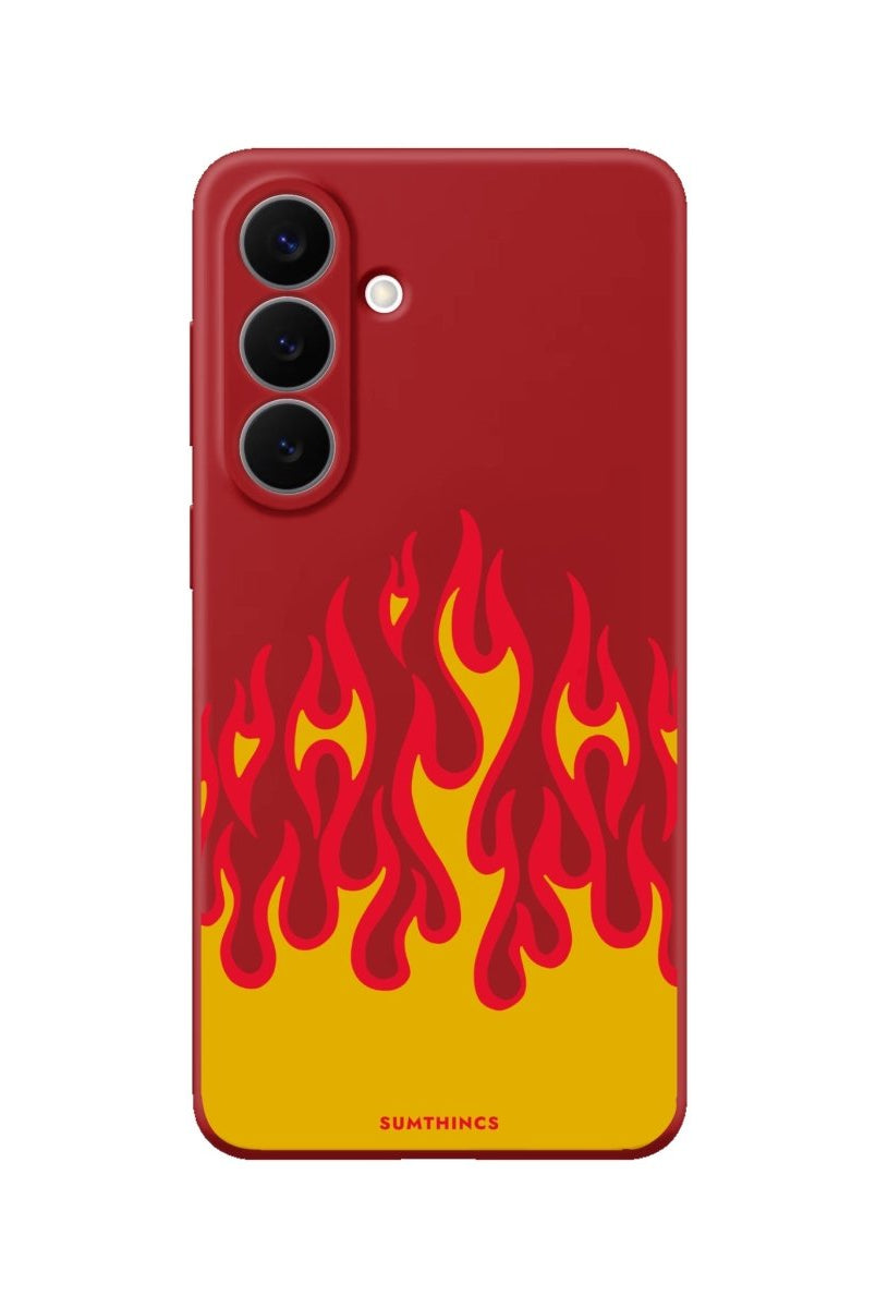 Samsung Flamme Premium Telefon Kılıfı Kırmızı - Sumthincs
