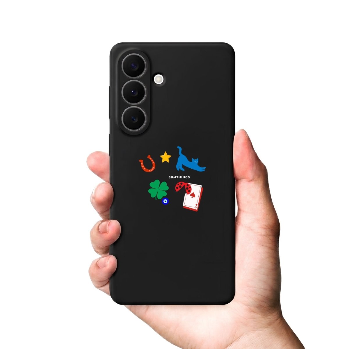 Samsung Fortune Premium Telefon Kılıfı Gri - Sumthincs
