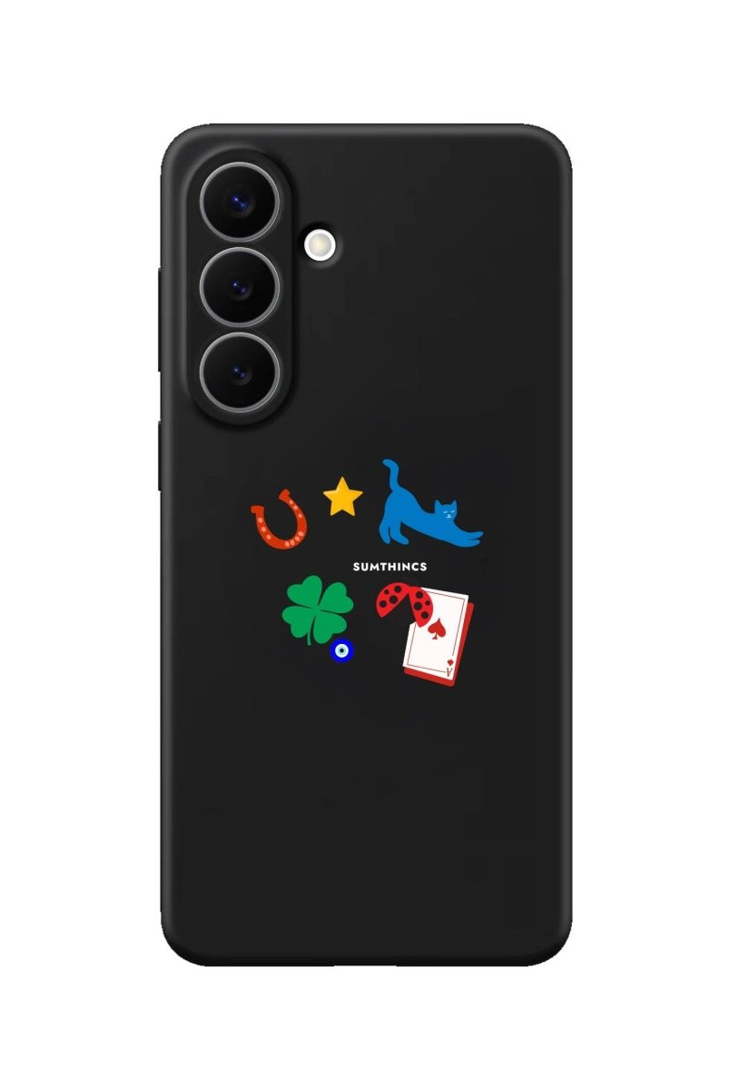 Samsung Fortune Premium Telefon Kılıfı Siyah - Sumthincs