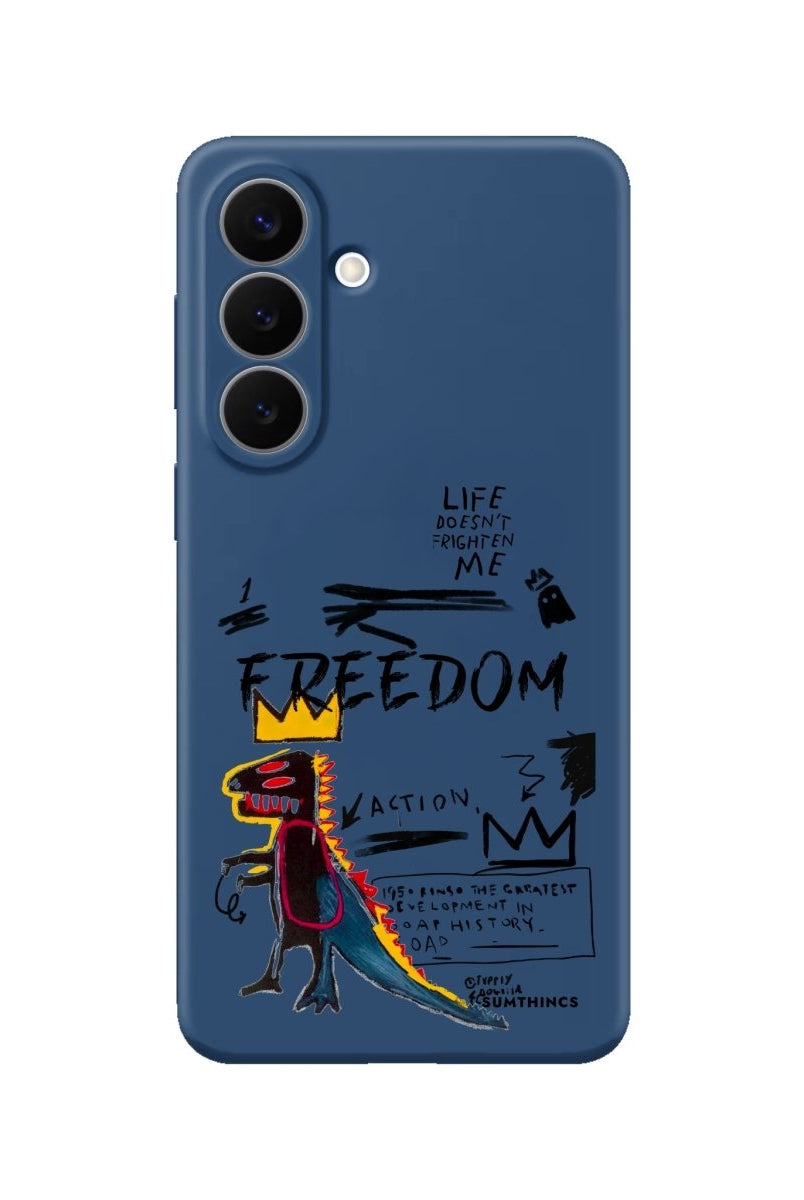 Samsung Freedom Premium Telefon Kılıfı Pasifik Mavi - Sumthincs