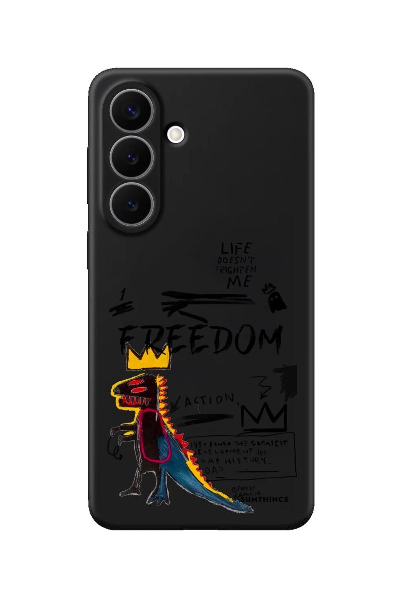 Samsung Freedom Premium Telefon Kılıfı Siyah - Sumthincs