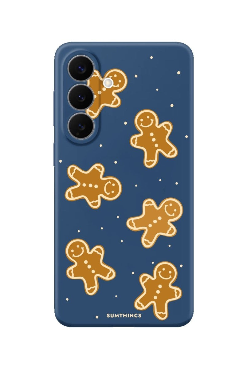Samsung Gingerbread Man Premium Telefon Kılıfı Pasifik Mavi - Sumthincs