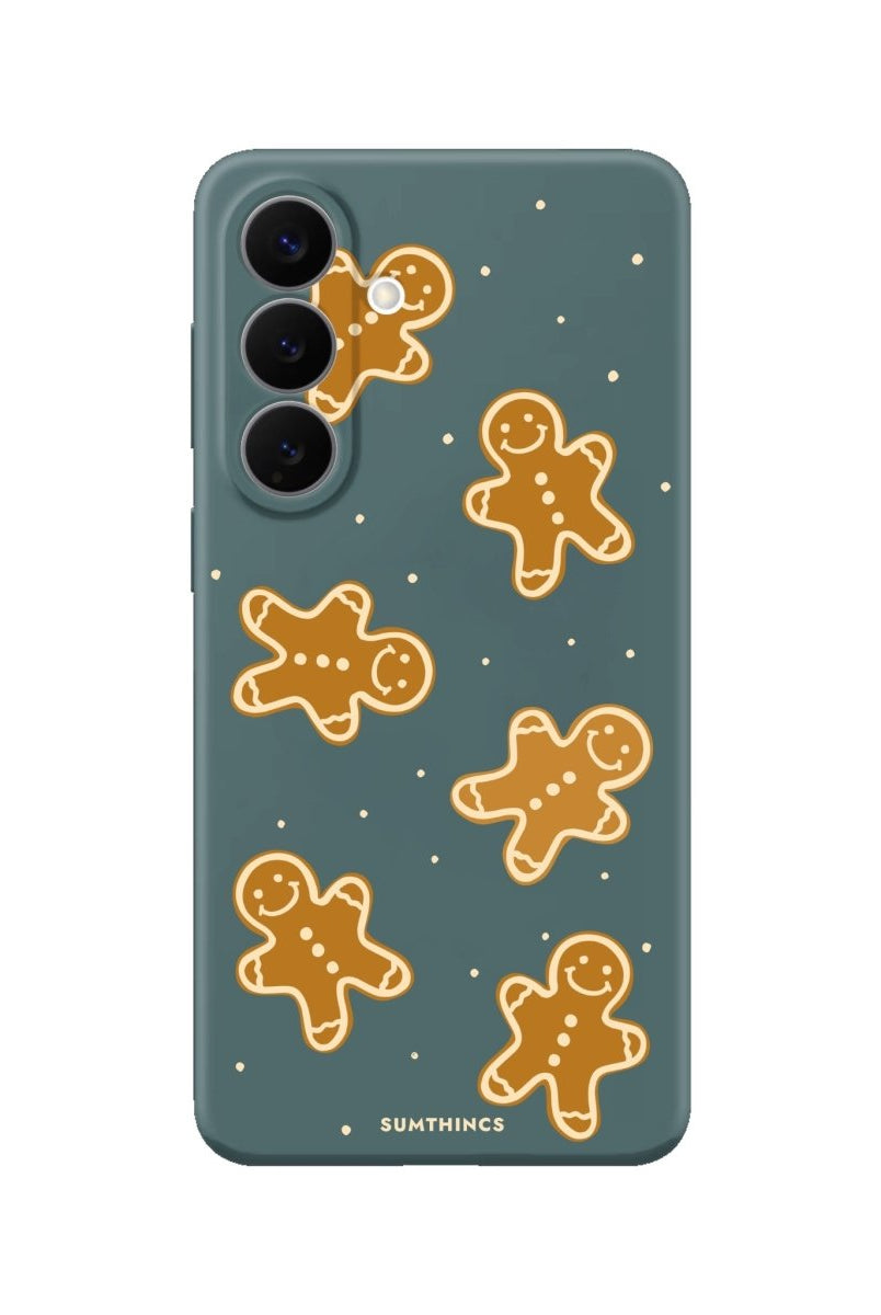 Samsung Gingerbread Man Premium Telefon Kılıfı Kaktüs Yeşili - Sumthincs