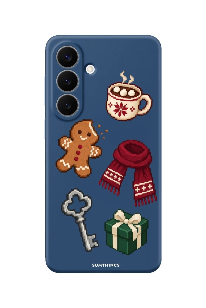 Samsung Holiday Side Quest Premium Telefon Kılıfı Pasifik Mavi - Sumthincs
