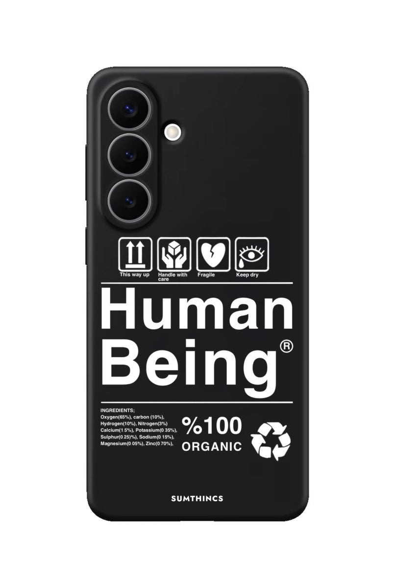Samsung Human Being Premium Telefon Kılıfı Siyah - Sumthincs