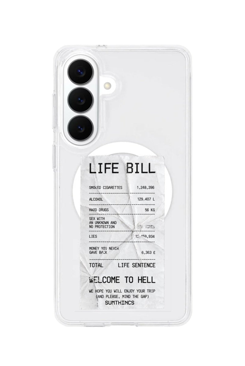 Samsung Life Bill Clear Magsafe Telefon Kılıfı - Sumthincs