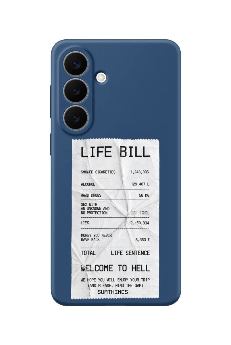 Samsung Life Bill Premium Telefon Kılıfı Pasifik Mavi - Sumthincs