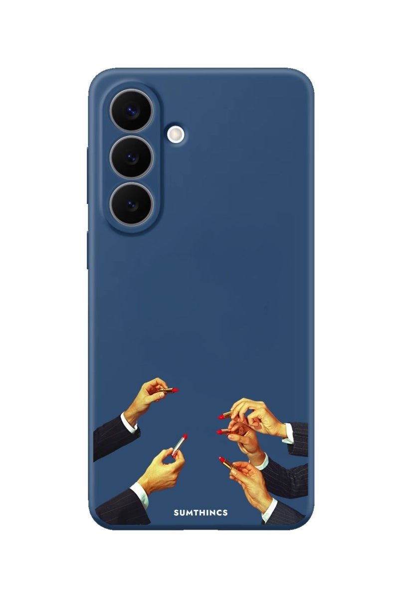Samsung Lipstick Premium Telefon Kılıfı Pasifik Mavi - Sumthincs