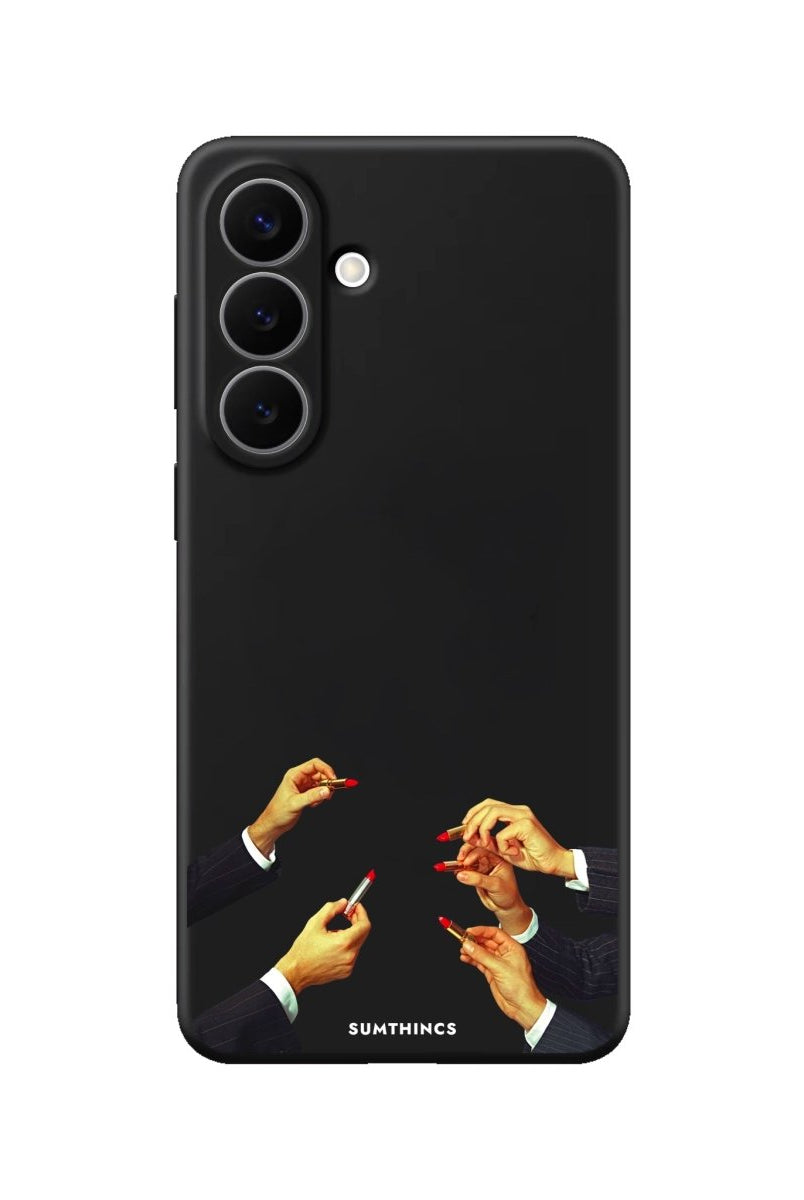 Samsung Lipstick Premium Telefon Kılıfı Siyah - Sumthincs