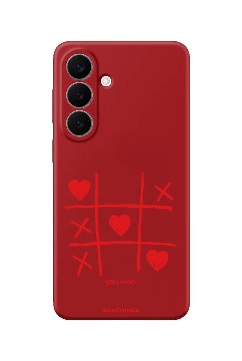 Samsung Love Game Premium Telefon Kılıfı Kırmızı - Sumthincs