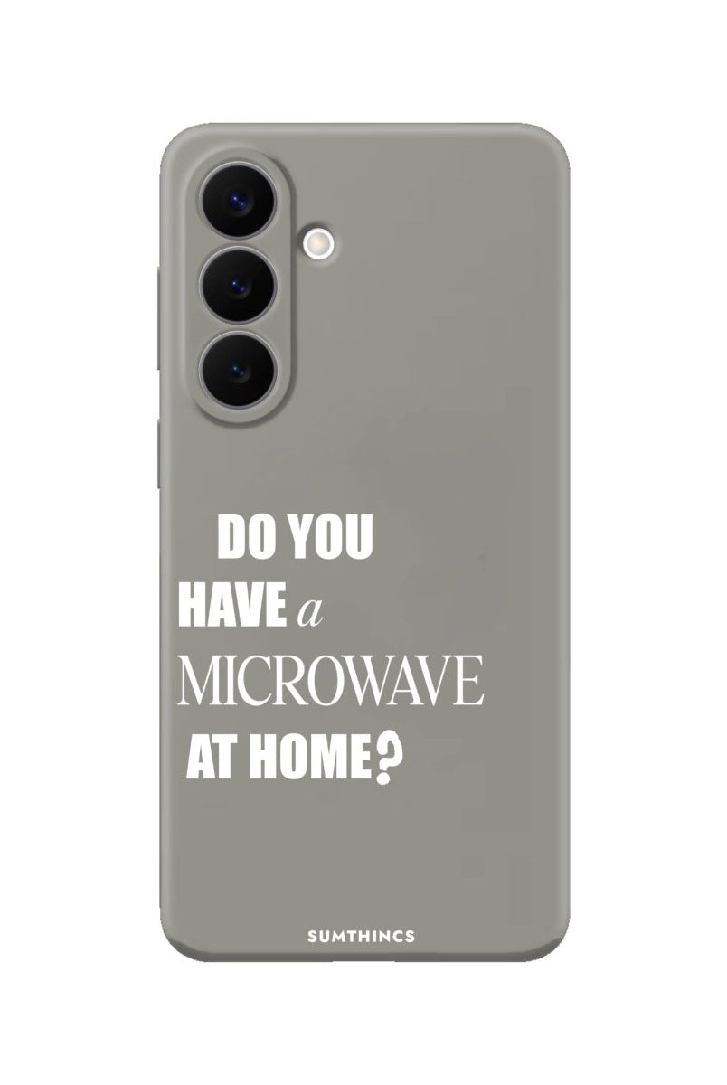 Samsung Microwave Premium Telefon Kılıfı Gri - Sumthincs