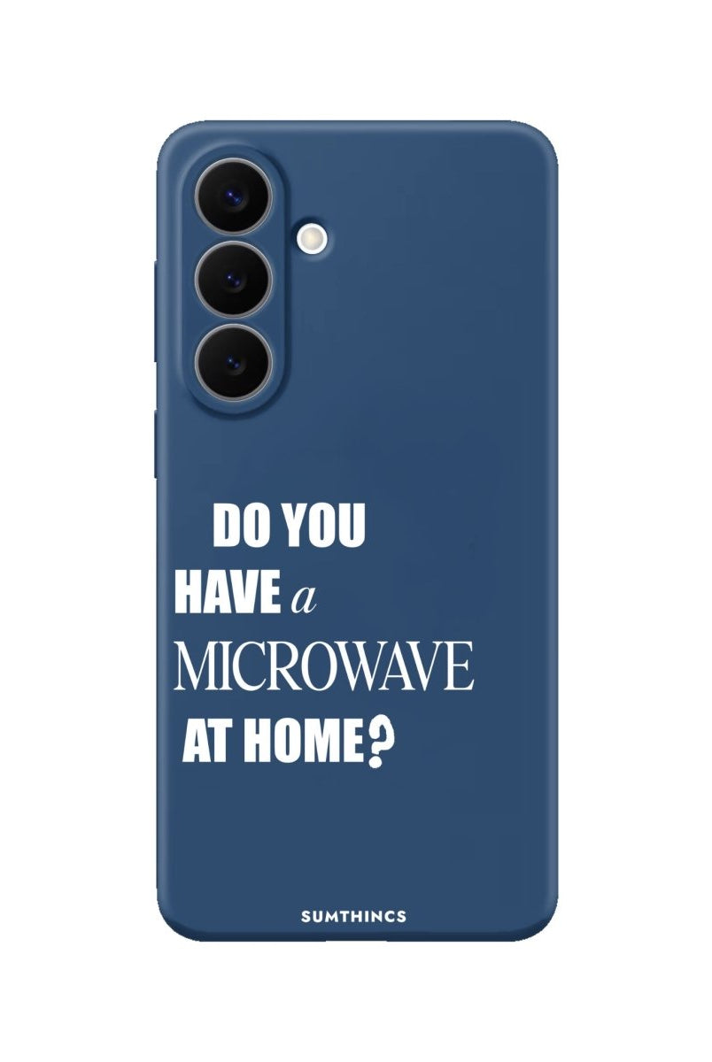 Samsung Microwave Premium Telefon Kılıfı Pasifik Mavi - Sumthincs