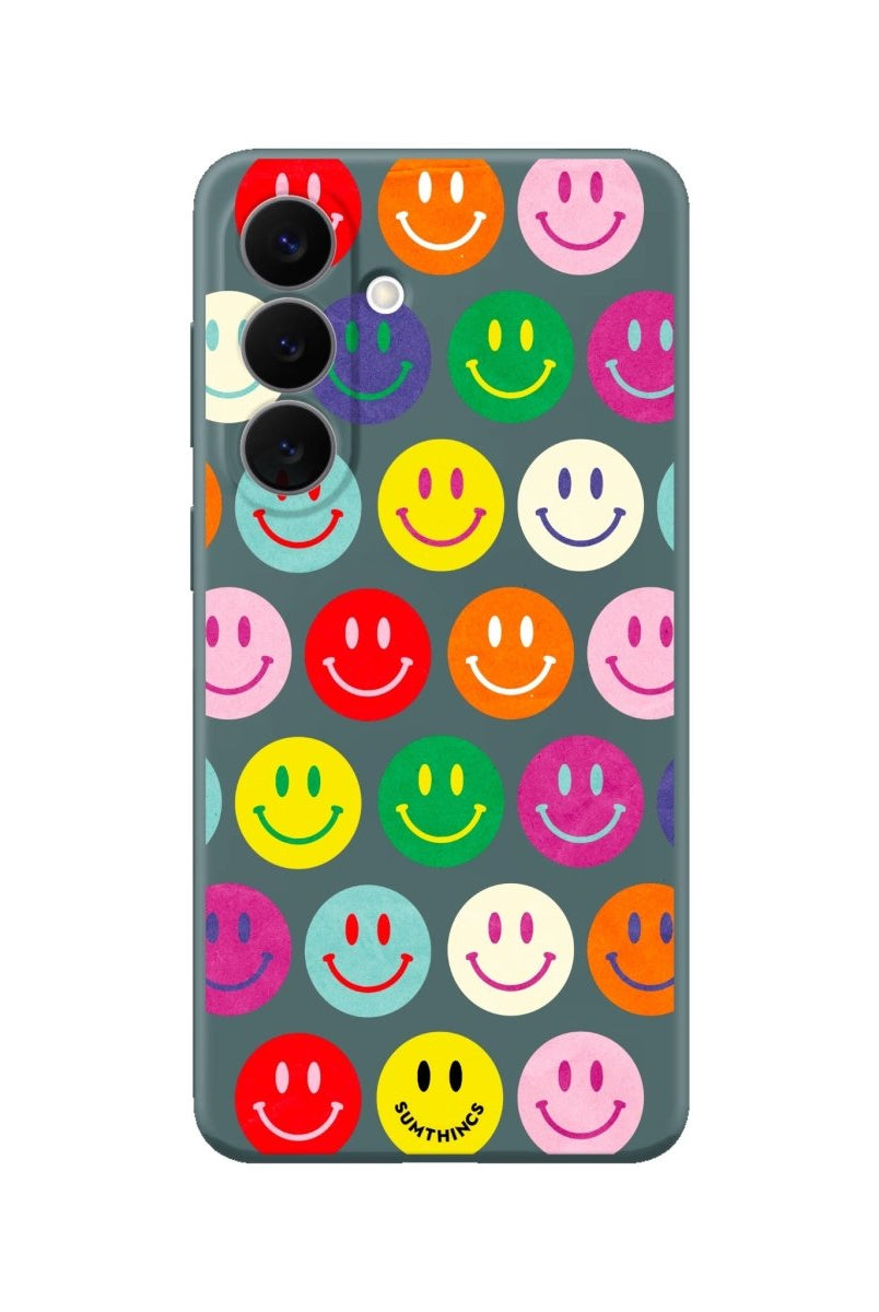 Samsung Miles Of Smiles Premium Telefon Kılıfı Kaktüs Yeşili - Sumthincs