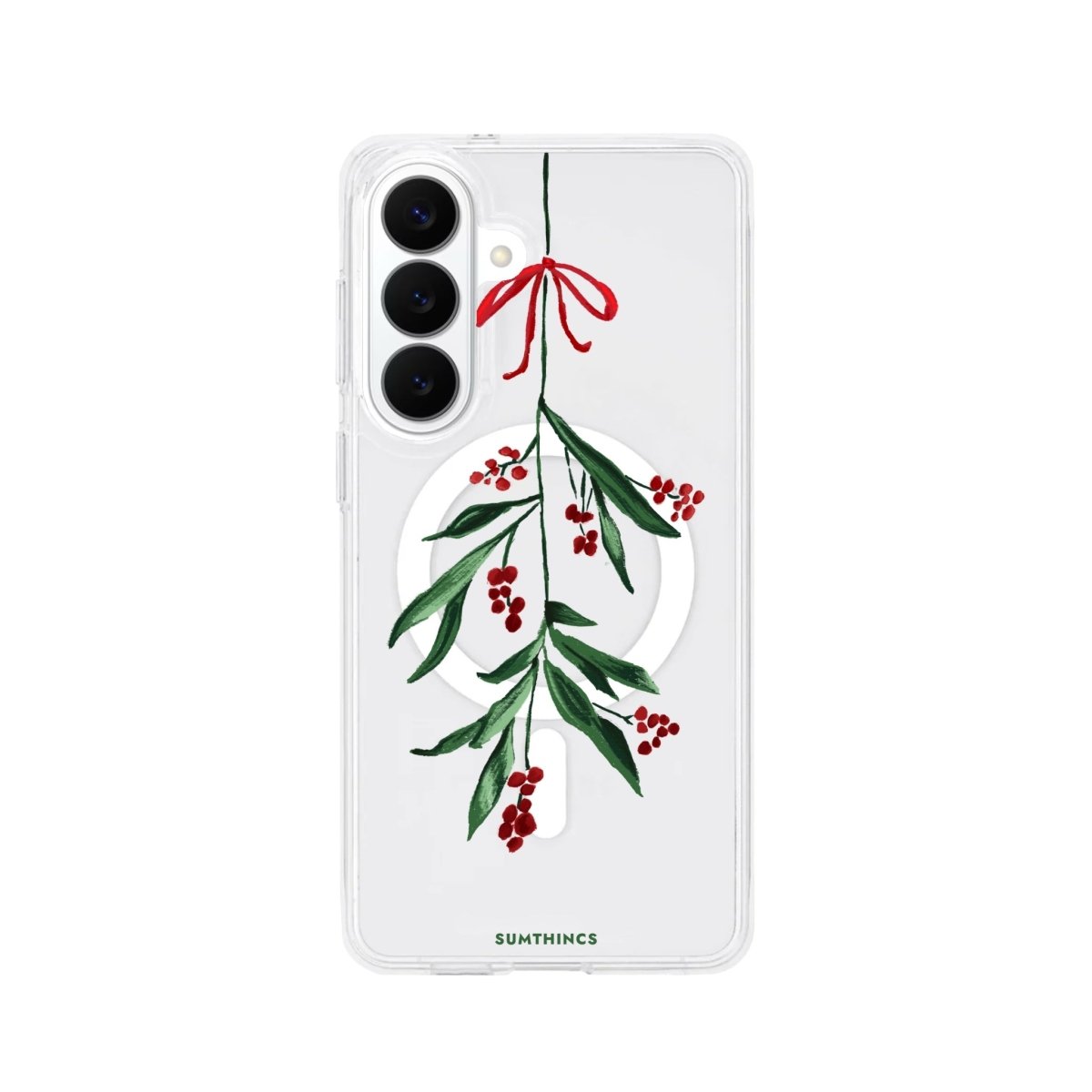 Samsung Mistletoe Clear Magsafe Telefon Kılıfı - Sumthincs
