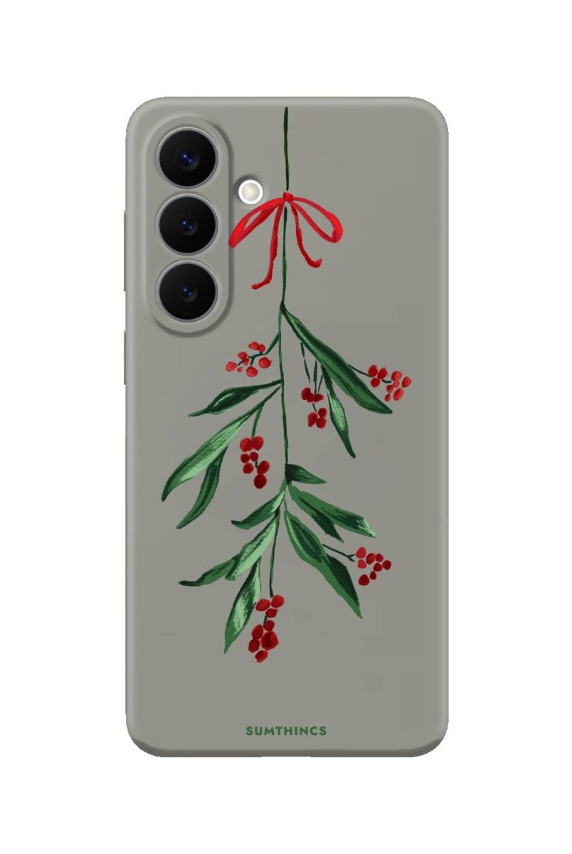 Samsung Mistletoe Premium Telefon Kılıfı Gri - Sumthincs